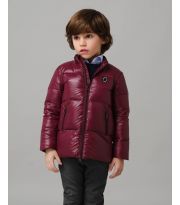 Piumino con 100% vera piuma d'oca