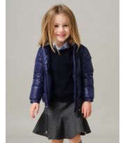 Piumino con 100% vera piuma d'oca