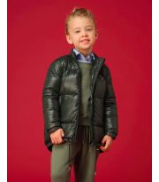 Piumino con 100% vera piuma d'oca