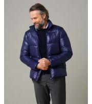 Piumino con 100% vera piuma d'oca