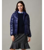 Piumino con 100% vera piuma d'oca