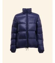 Piumino con 100% vera piuma d'oca