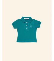 Polo in Cotone Piquet - Neonata