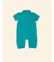 Tutina a Polo in Cotone Piquet