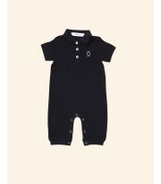 Tutina a Polo in Cotone Piquet