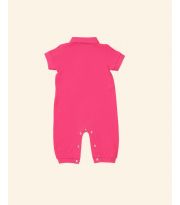 Tutina a Polo in Cotone Piquet