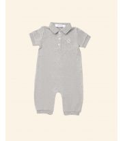 Tutina a Polo in Cotone Piquet