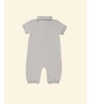 Tutina a Polo in Cotone Piquet