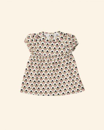 Abito in Voile stampato - Neonata
