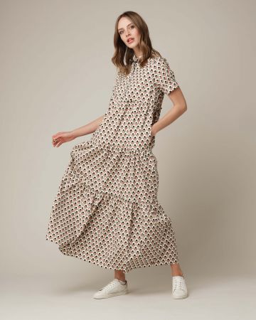 Abito in Voile stampato