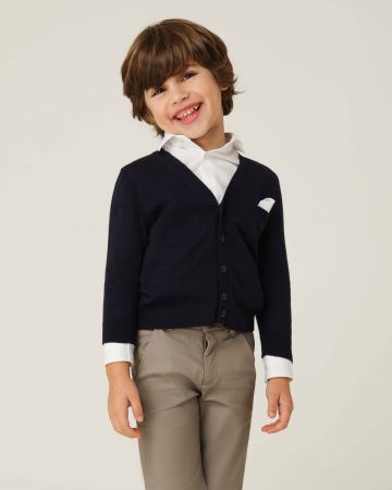 Cardigan in pura Lana vergine