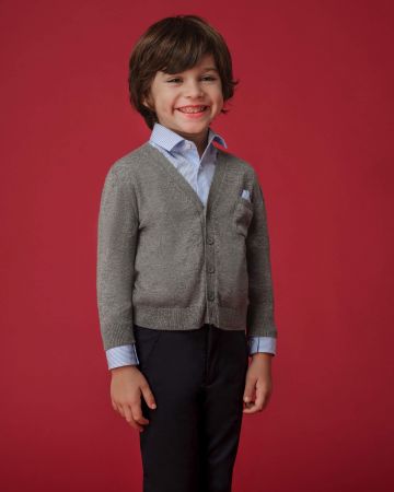 Cardigan in pura Lana vergine