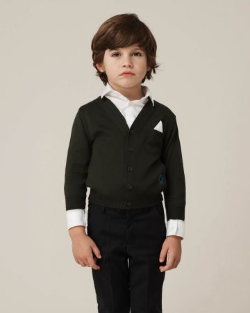 Cardigan in pura Lana vergine