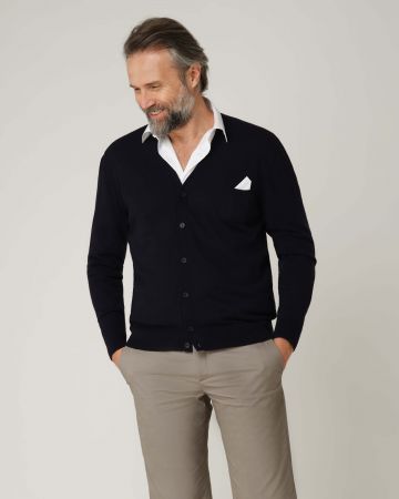 Cardigan in pura Lana vergine