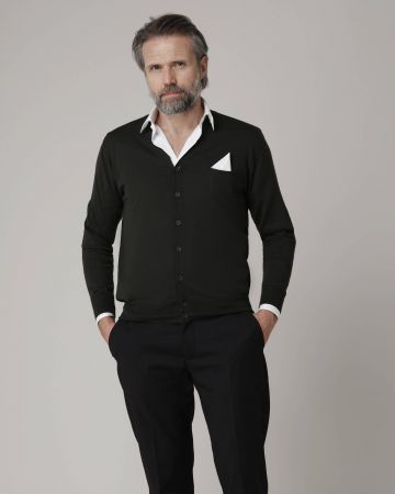 Cardigan in pura Lana vergine