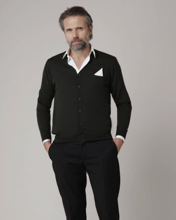 Cardigan in 100% Cashmere Cariaggi