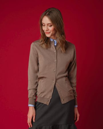 Cardigan in 100% Cashmere Cariaggi