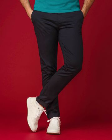 Pantalone in gabardina di Cotone